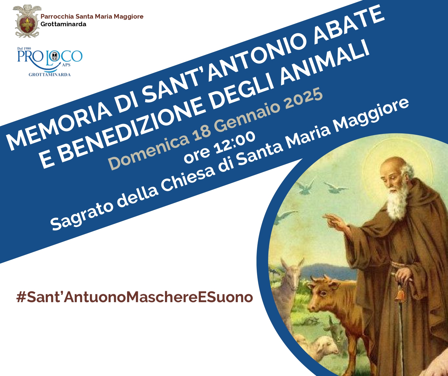 Memoria di Sant'Antonio Abate e benedizione degli animali